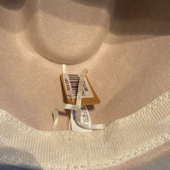 Pinch Front Fashion Western Hat Ladies M Concho turquoise - Picture 6 of 10